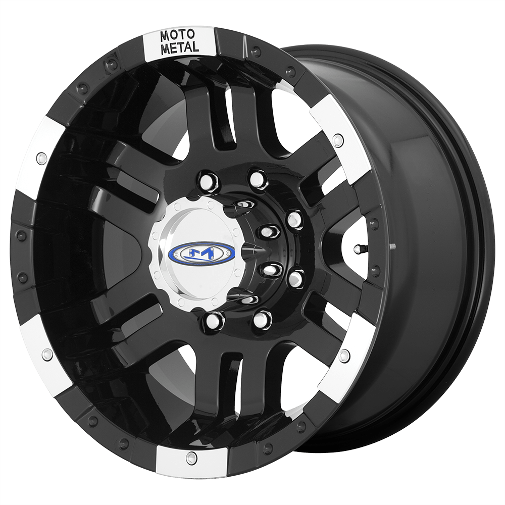 Moto Metal MO951 GLOSS BLACK MACHINED 17X9 5x114.3 et-12 72.56