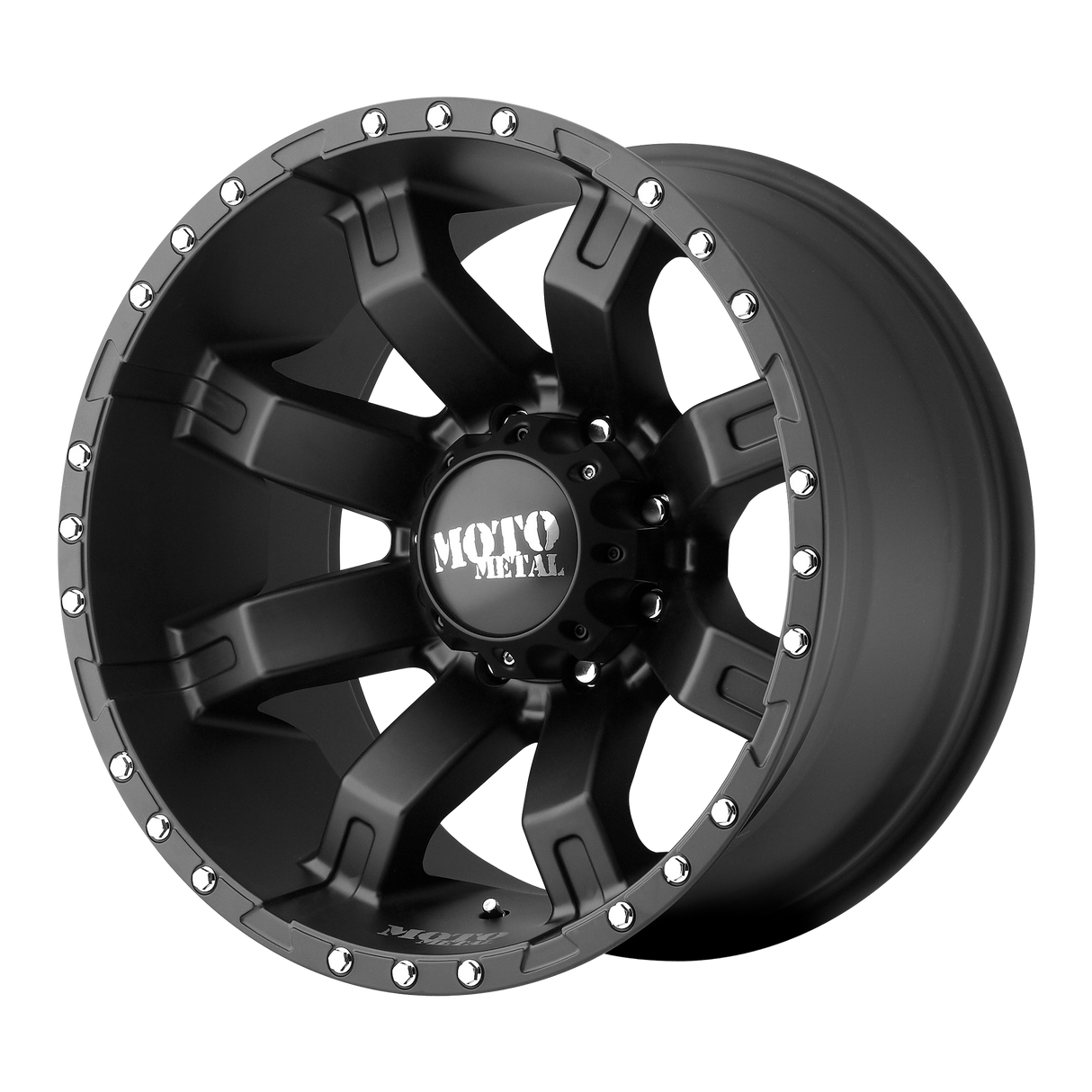 Moto Metal MO968 SATIN BLACK W/ CLEAR COAT 20X10 8x165.1 et-24 125.1