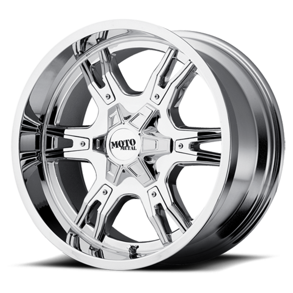 Moto Metal MO969 CHROME W/ ACCENTS 18X10 5x150 et-24 110.1