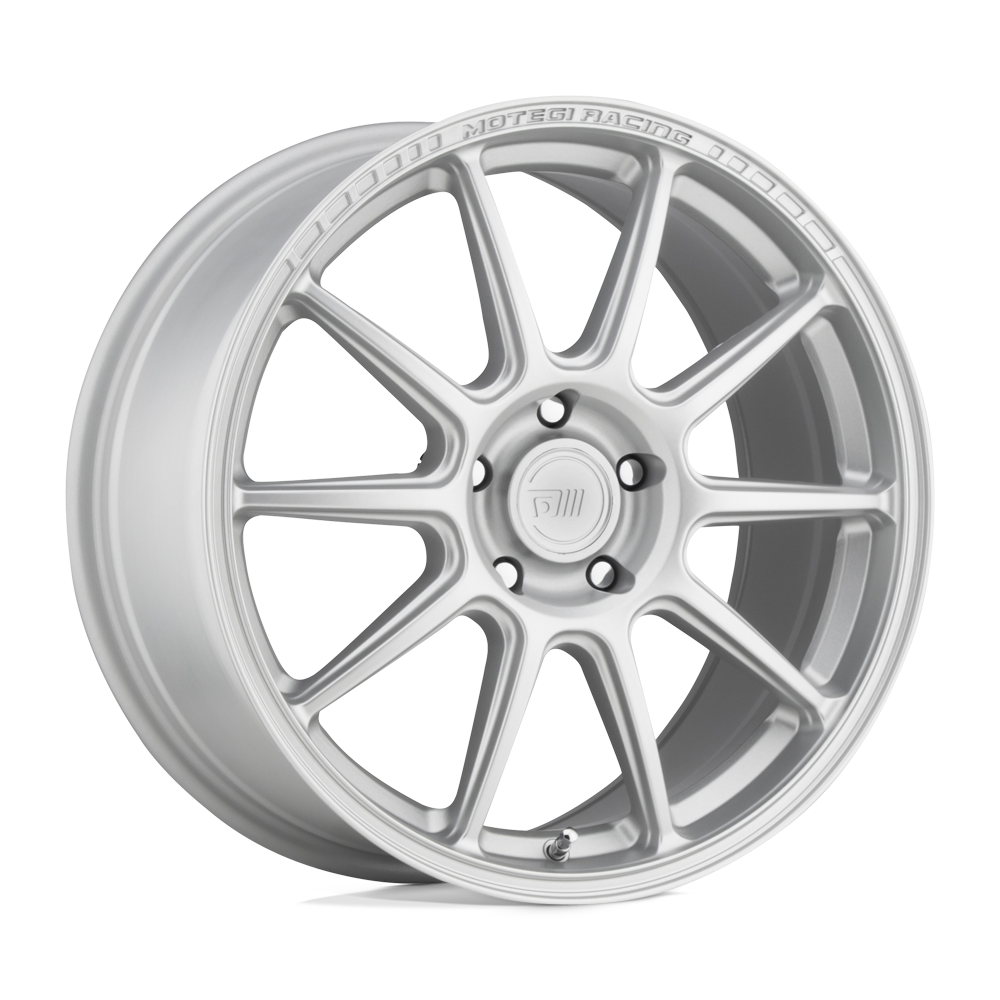 Motegi MR140 SS10 HYPER SILVER 18X8.5 5x114.3 et35 72.56