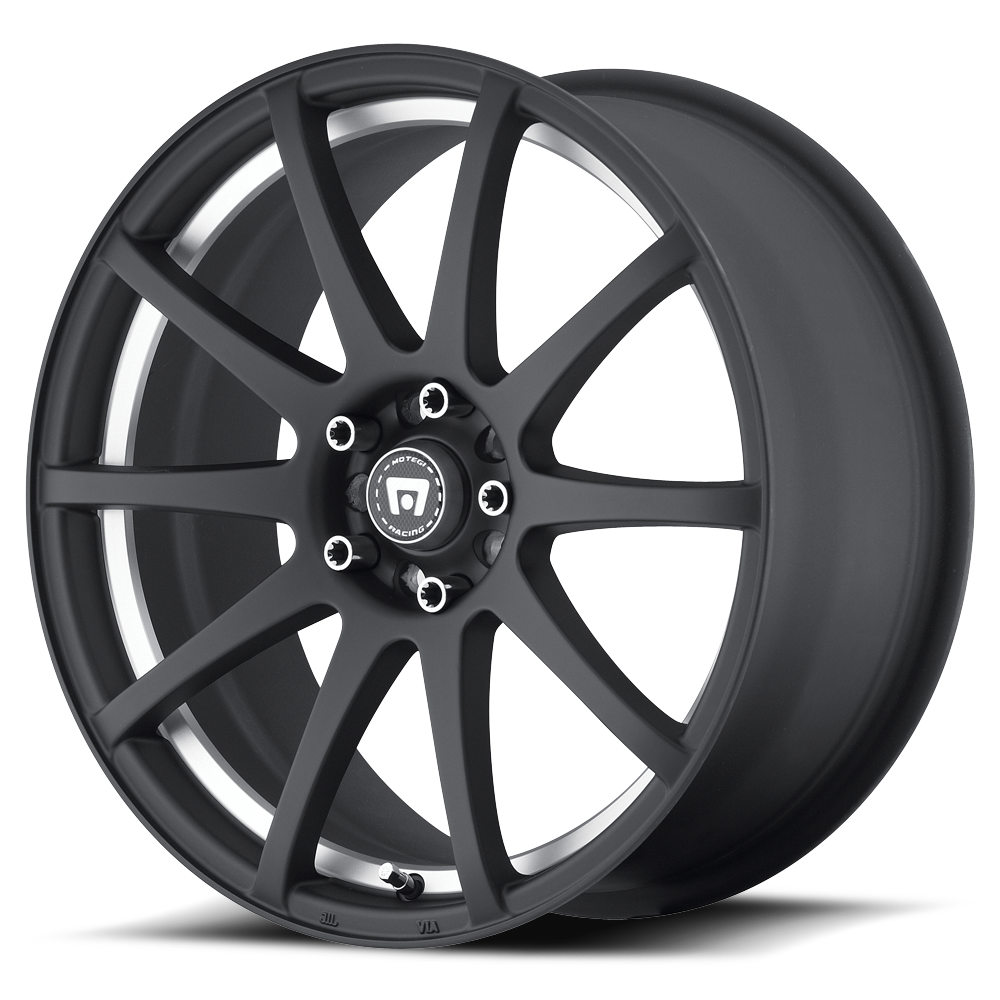 Motegi MR2747 SP10 MATTE BLACK 17X7 4x100/4x114.3 et40 72.56