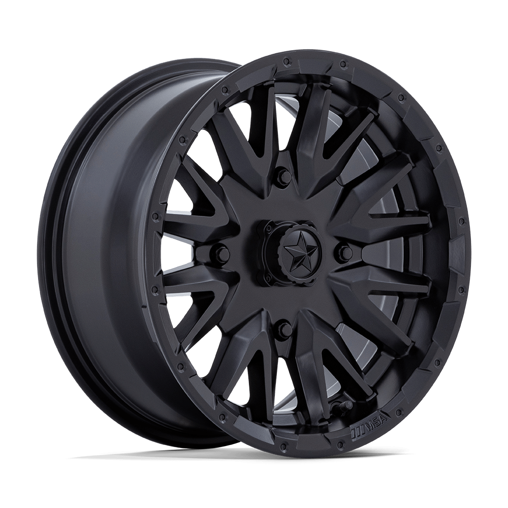 MSA Offroad Wheels M49 CREED MATTE BLACK 15X7 4x156 et10 115.1