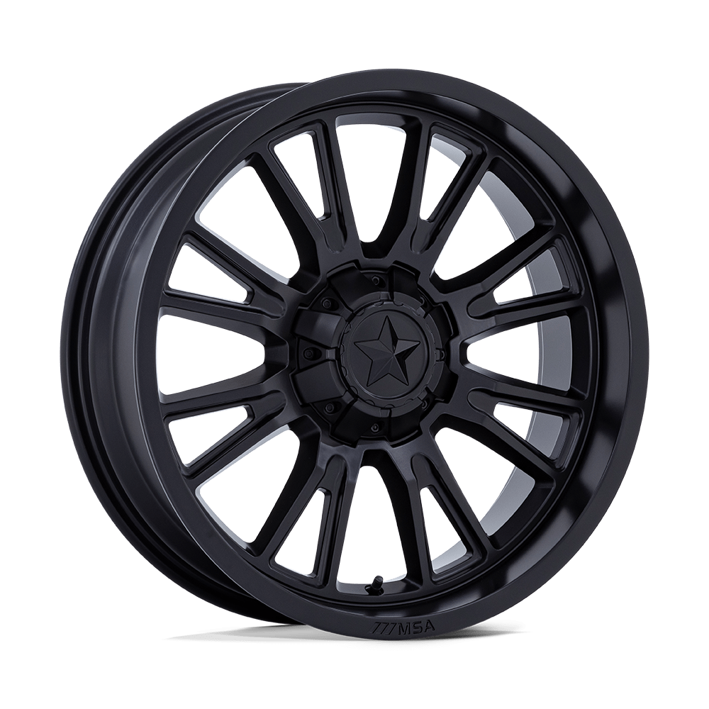 MSA Offroad Wheels M51 THUNDERLIPS MATTE BLACK 15X7 4x137/4x156 et10 110.1