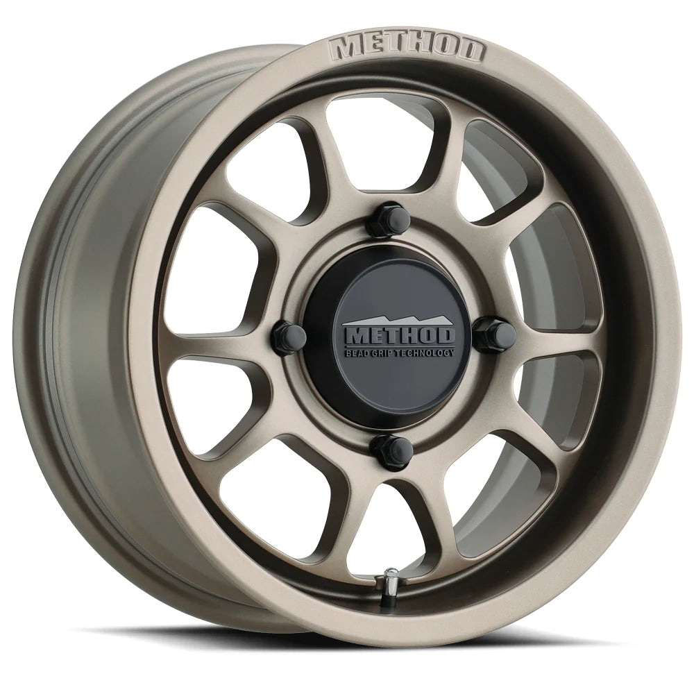 Method Race Wheels MR409 Bead Grip STEEL GREY