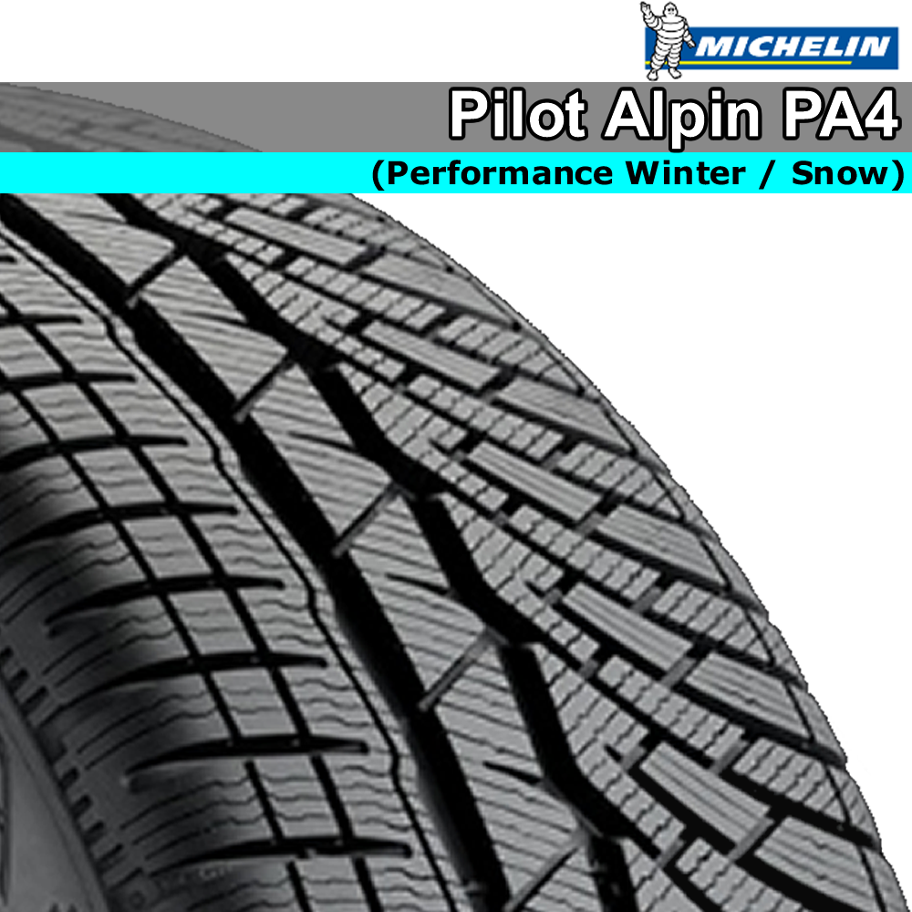 Michelin PILOT ALPIN PA4 (W) 225/45R18 -  XL RFT [95V] # 24120