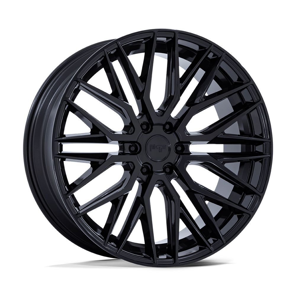 Niche 1PC M224 GAMMA GLOSS BLACK 22X9.5 6x135 et25 87.1