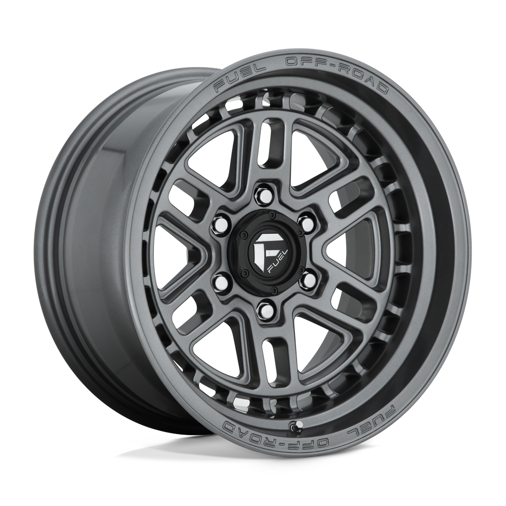 Fuel 1PC D668 NITRO MATTE GUN METAL 20X9 6x139.7 et1 106.1