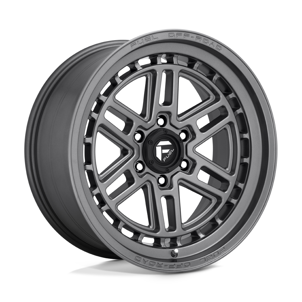 Fuel 1PC D668 NITRO MATTE GUN METAL 20X9 6x139.7 et1 106.1