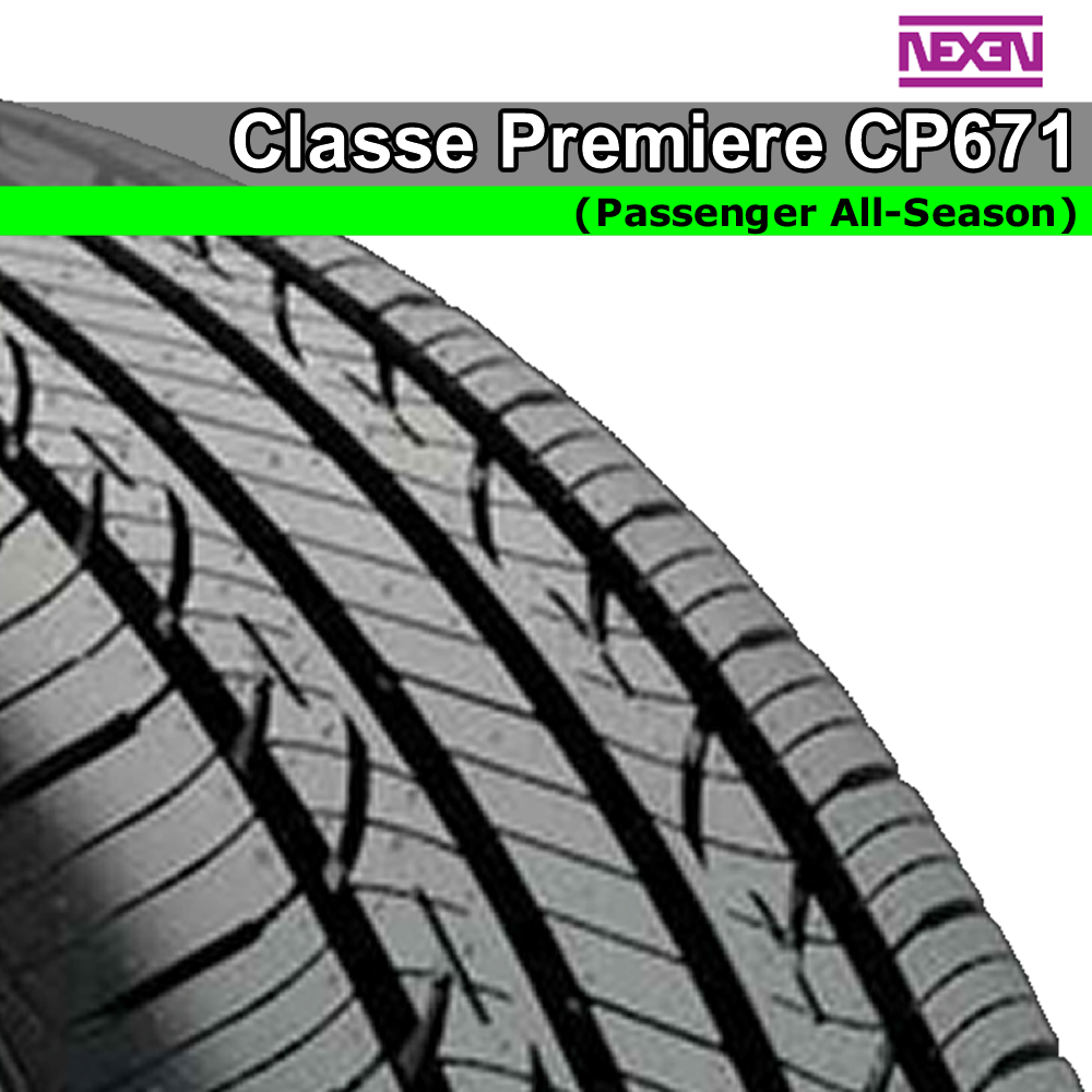 Nexen CP671 (AS) 225/40R18 -  [88V]  sku# 16960NXK