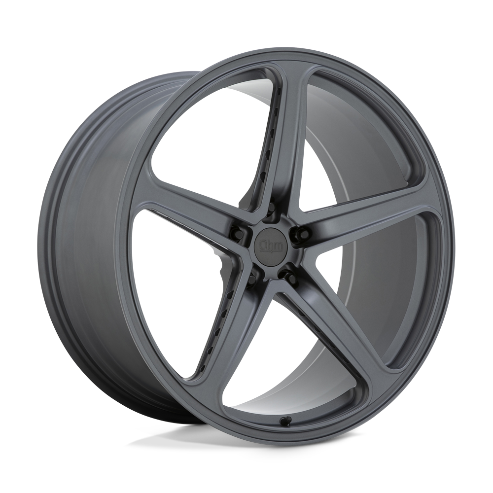OHM AMP MATTE GUNMETAL 22X9 5x120 et25 64.15