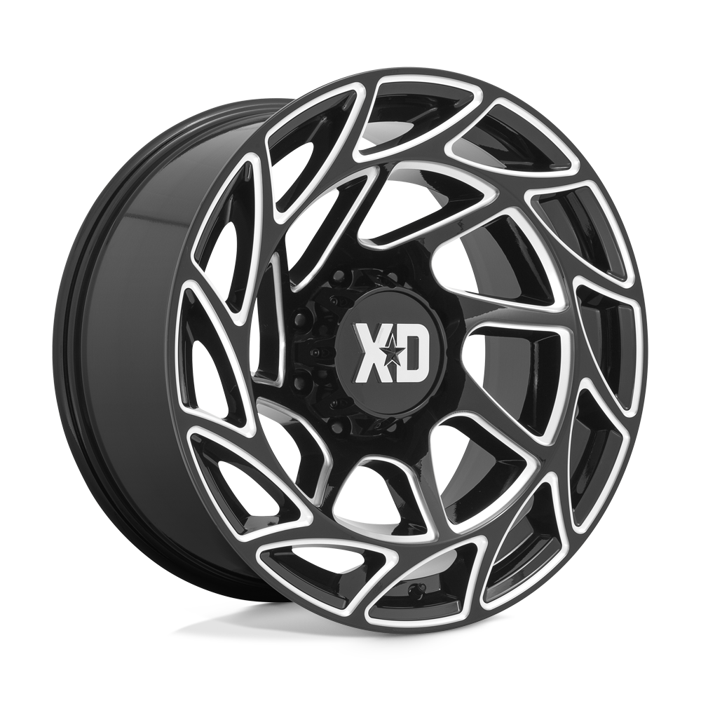XD XD860 ONSLAUGHT GLOSS BLACK MILLED 20X10 8x170 et-18 125.1