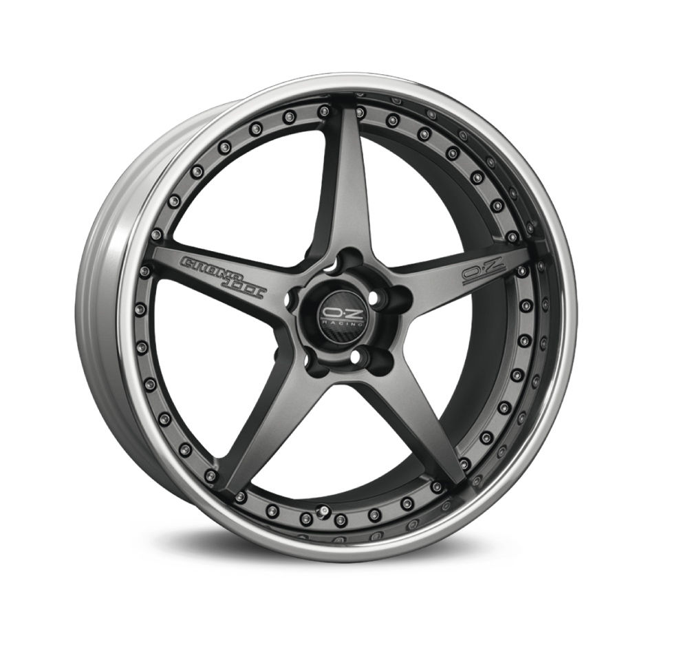 OZ CRONO III MATT GRAPHITE SILVER 20X9 5X112 et22 CBN/A W2108250722