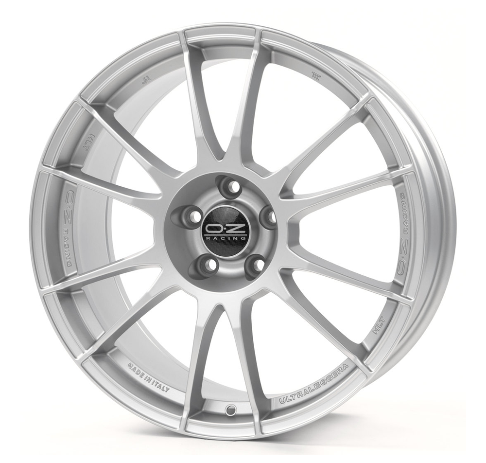 OZ ULTRALEGGERA HLT MATT RACE SILVER 19X8.5 5X130 et53 CBN/A W01803001N6