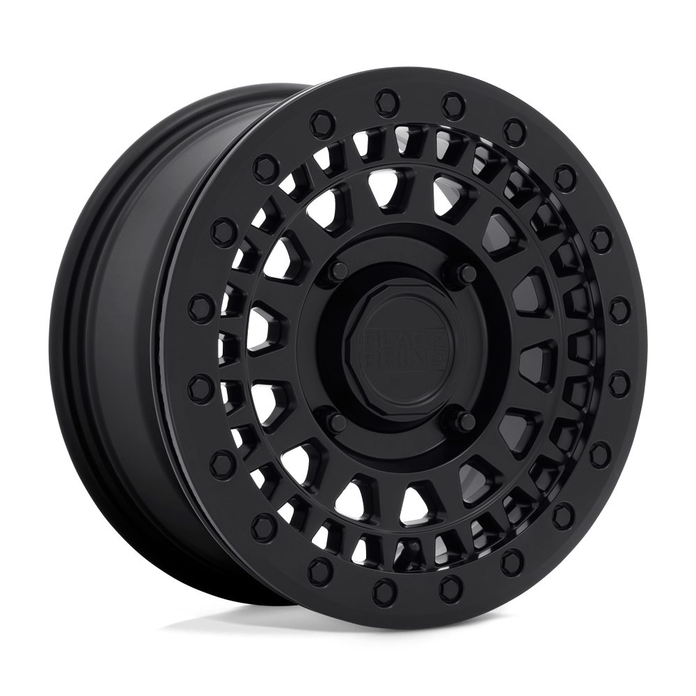 Black Rhino Powersports PARKER UTV BEADLOCK MATTE BLACK 15X7 4x156 et51 132