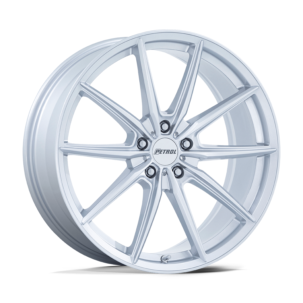 Petrol P4B GLOSS SILVER 20X8.5 5x114.3 et40 76.1