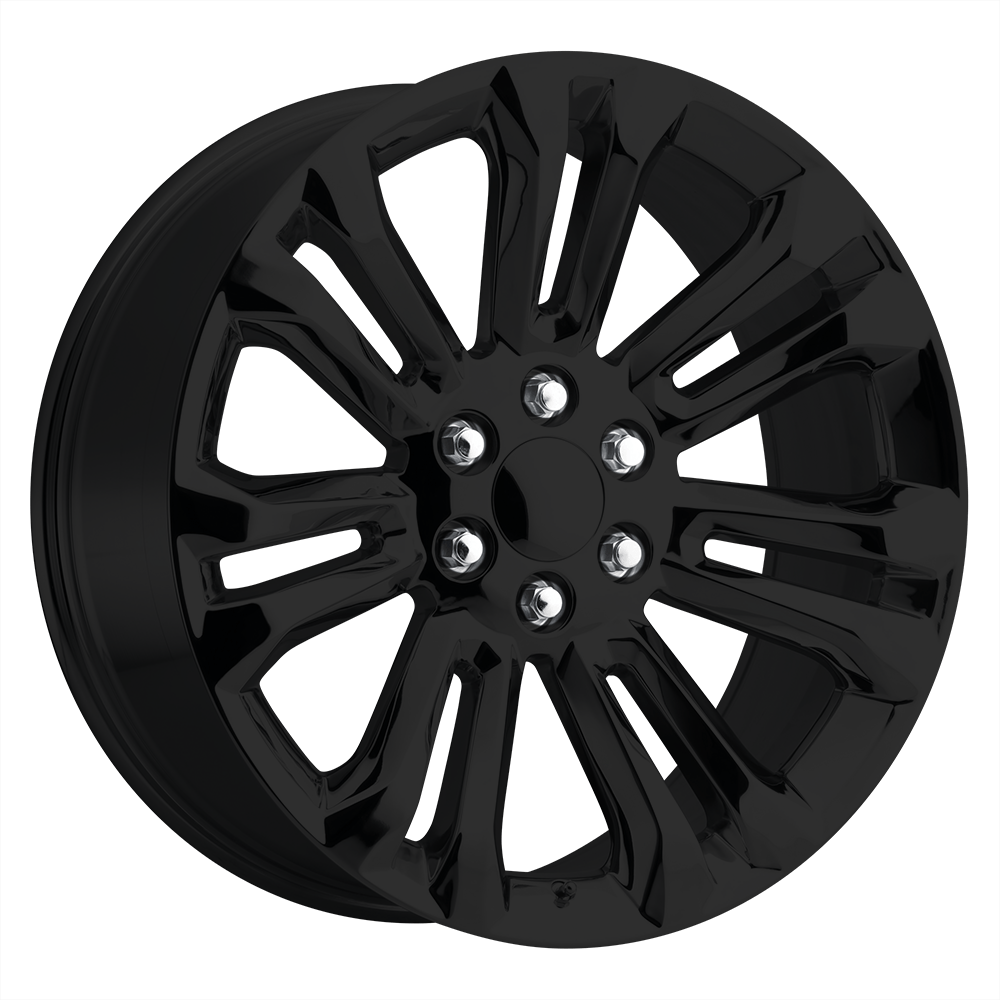 Performance Replicas PR205 GLOSS BLACK 22X9 6x139.7 et24 78.1