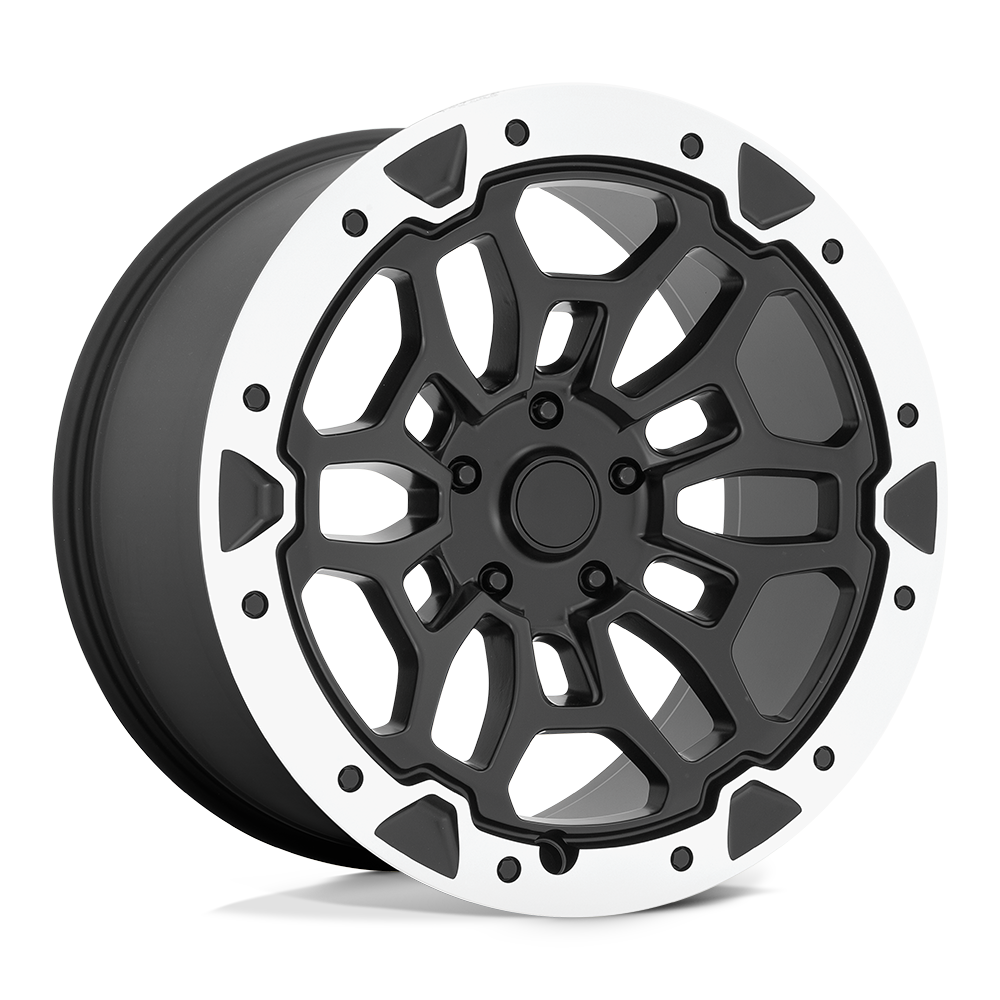 Performance Replicas PR215 MATTE BLACK MACHINED 20X10 5x139.7 et19 78.1