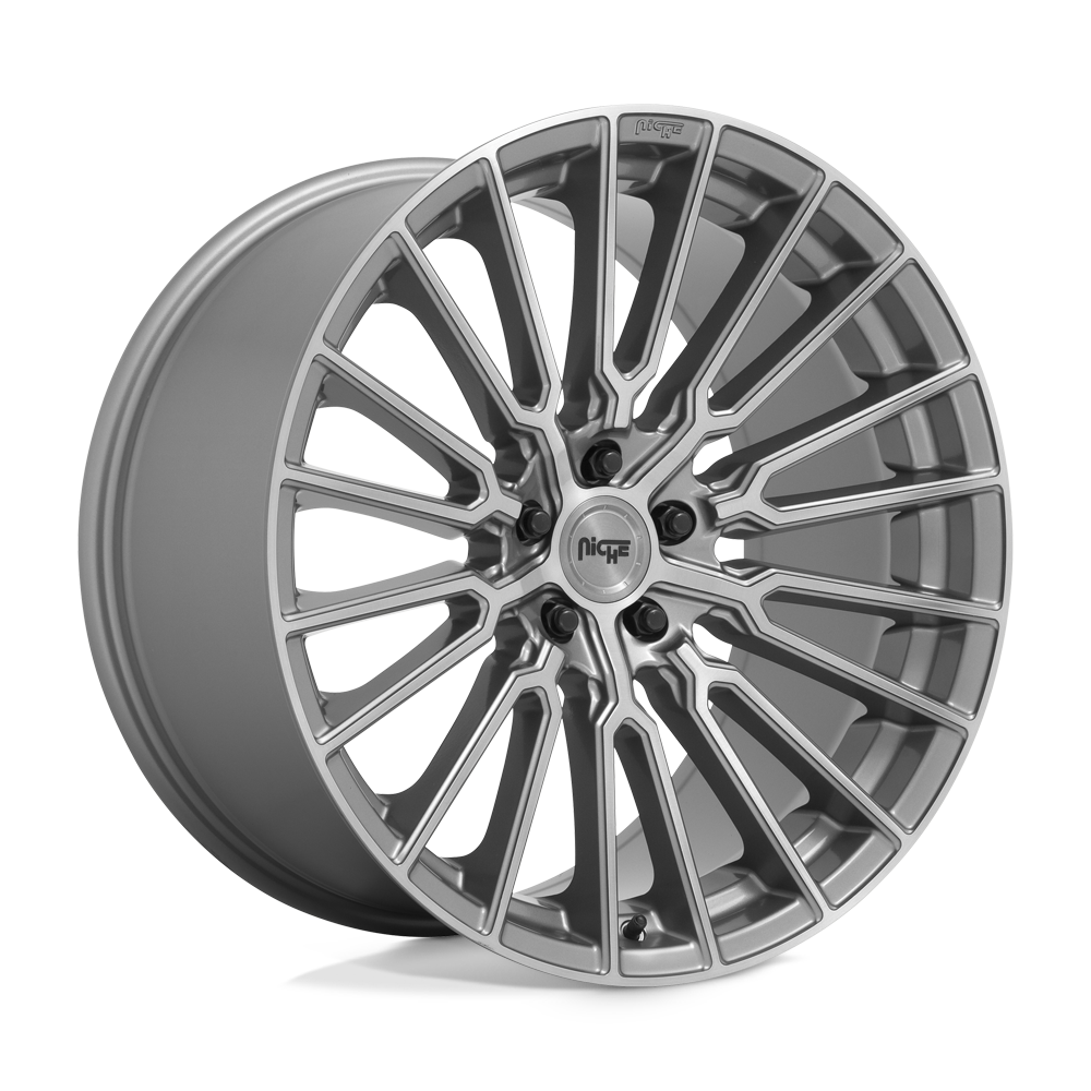 Niche 1PC M251 PREMIO PLATINUM BRUSHED 22X10 5x112 et20 66.56