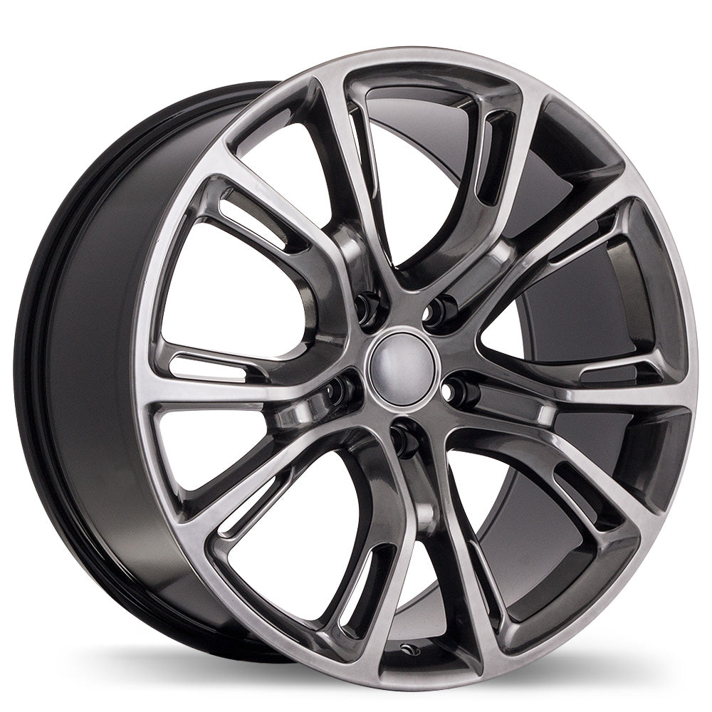 Replika R148B Dark Hyper Silver 5x127 20x9.0  et34 71.5