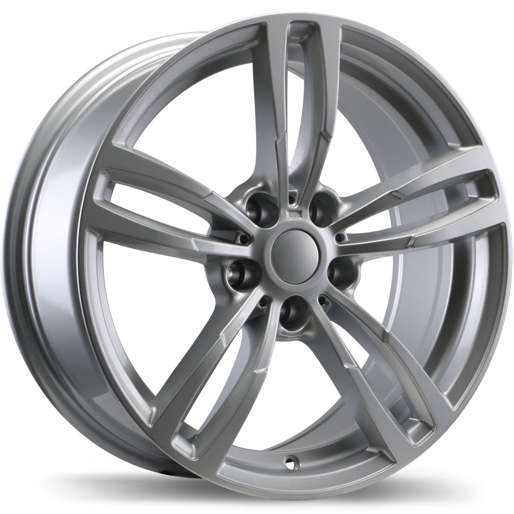 Replika R163A Gloss Silver 5x112 19x8.5  et25 66.6