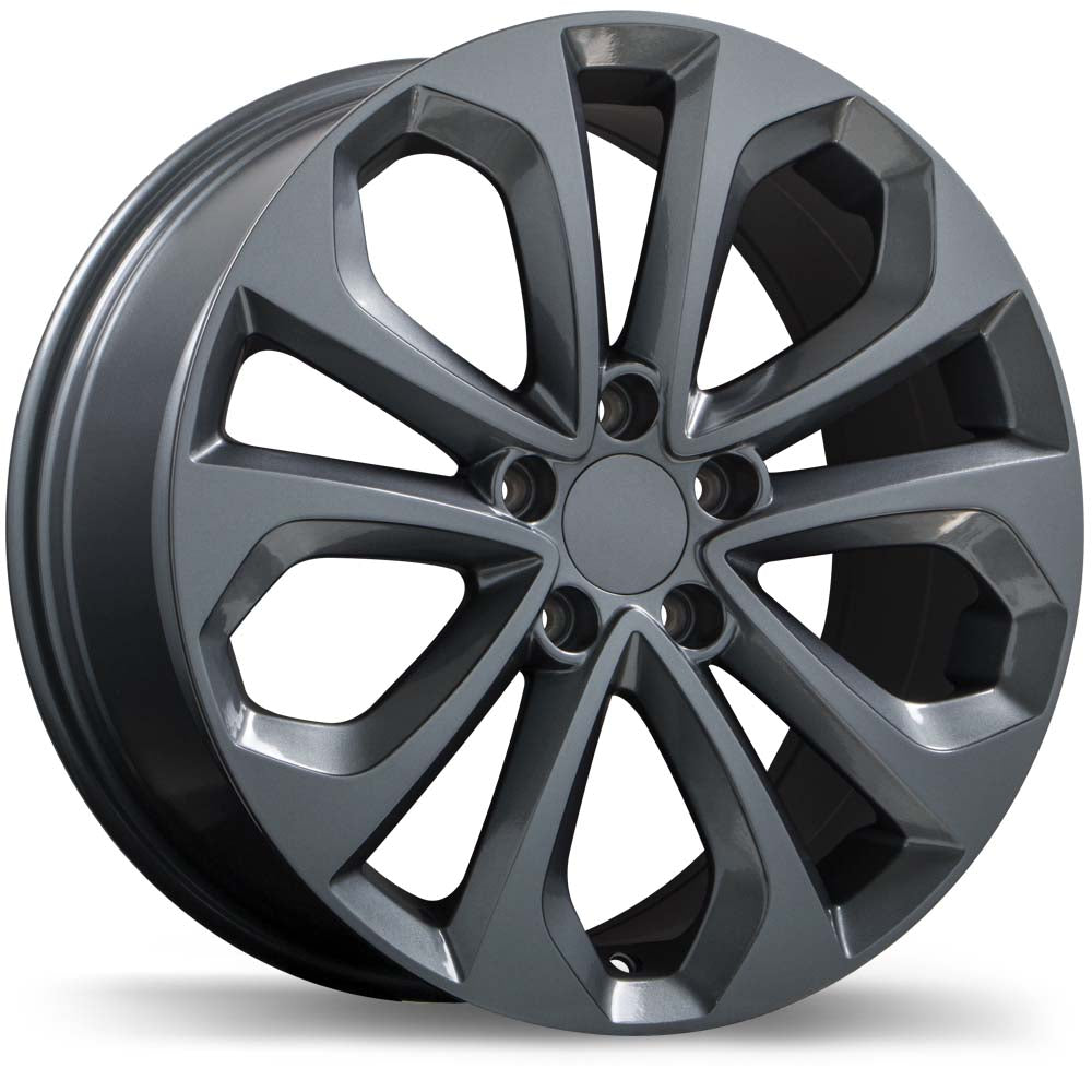 Replika R191 Gloss Gunmetal 5x114.3 18x8.0  et50 64.1