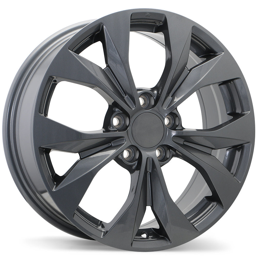 Replika R192 Gloss Gunmetal 5x114.3 17x7.0  et45 64.1