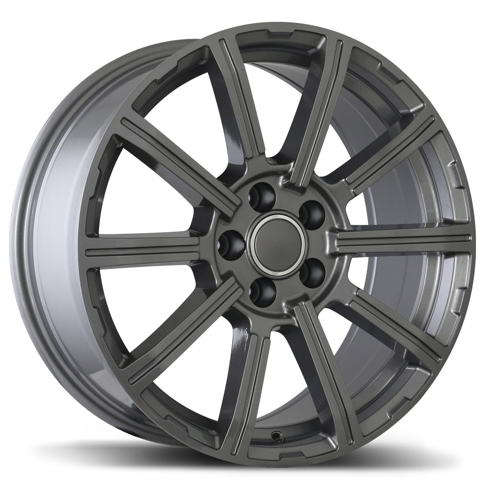Replika R193 Gloss Gunmetal 5x112 20x9.0  et28 66.5