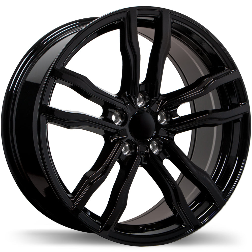 Replika R200 Gloss Black 5x120 19x9.0  et45 74.1