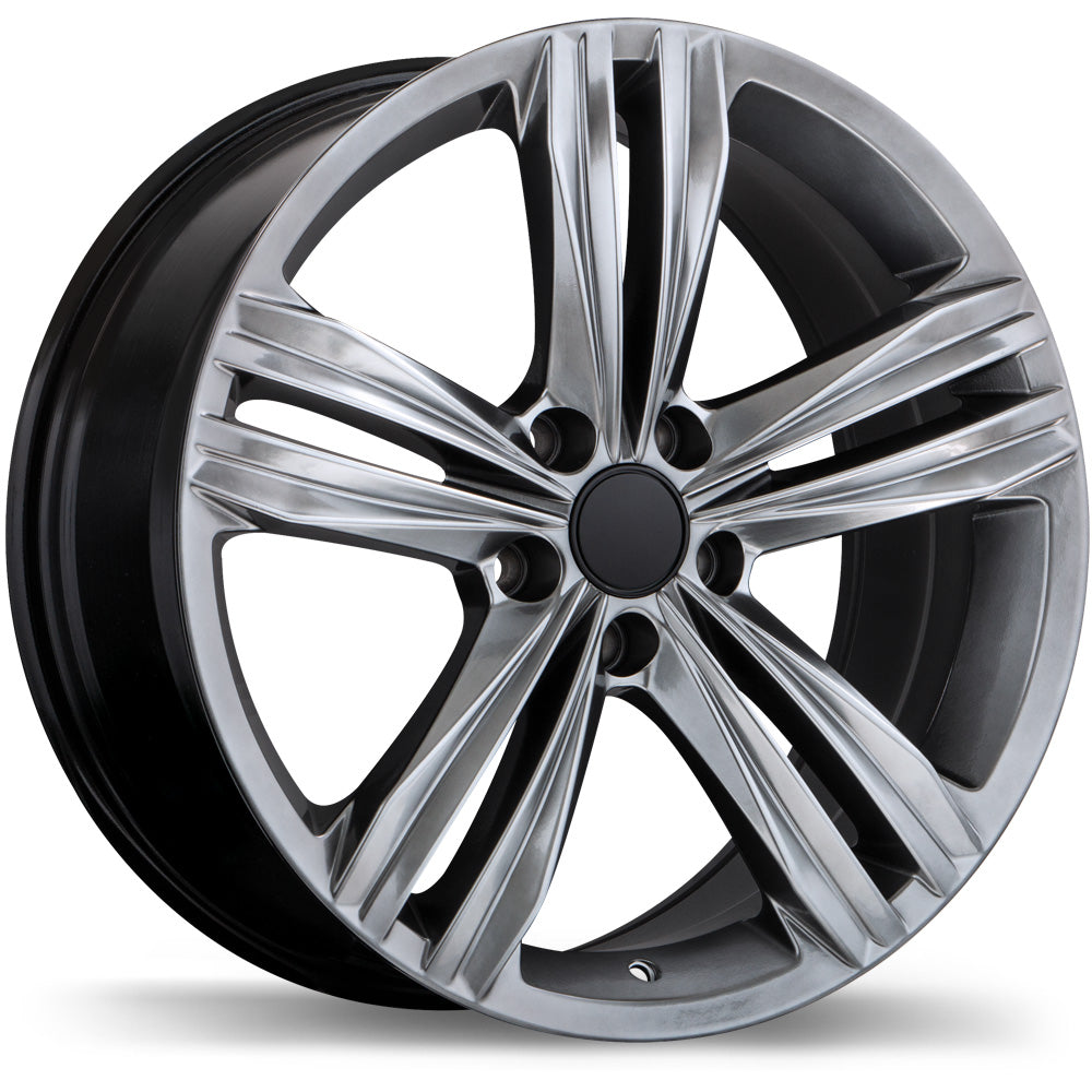 Replika R205 Dark Hyper Silver 5x112 17x7.5  et33 66.5