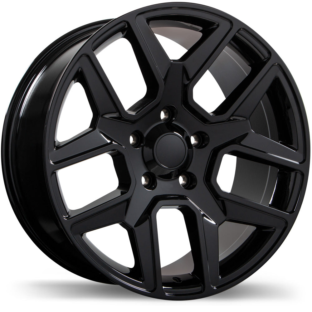 Replika R220 Gloss Black 5x139.7 20x9.0  et18 77.8