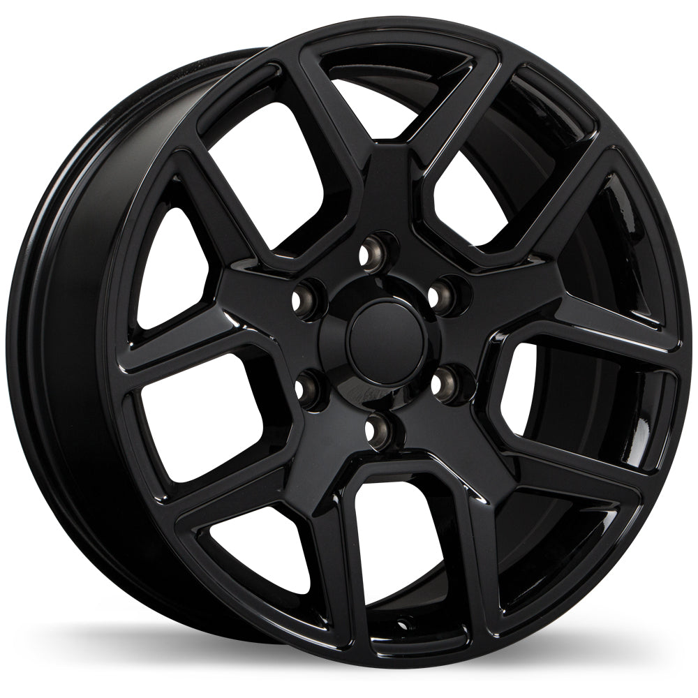 Replika R220 Gloss Black 6x139.7 22x9.5  et18 78