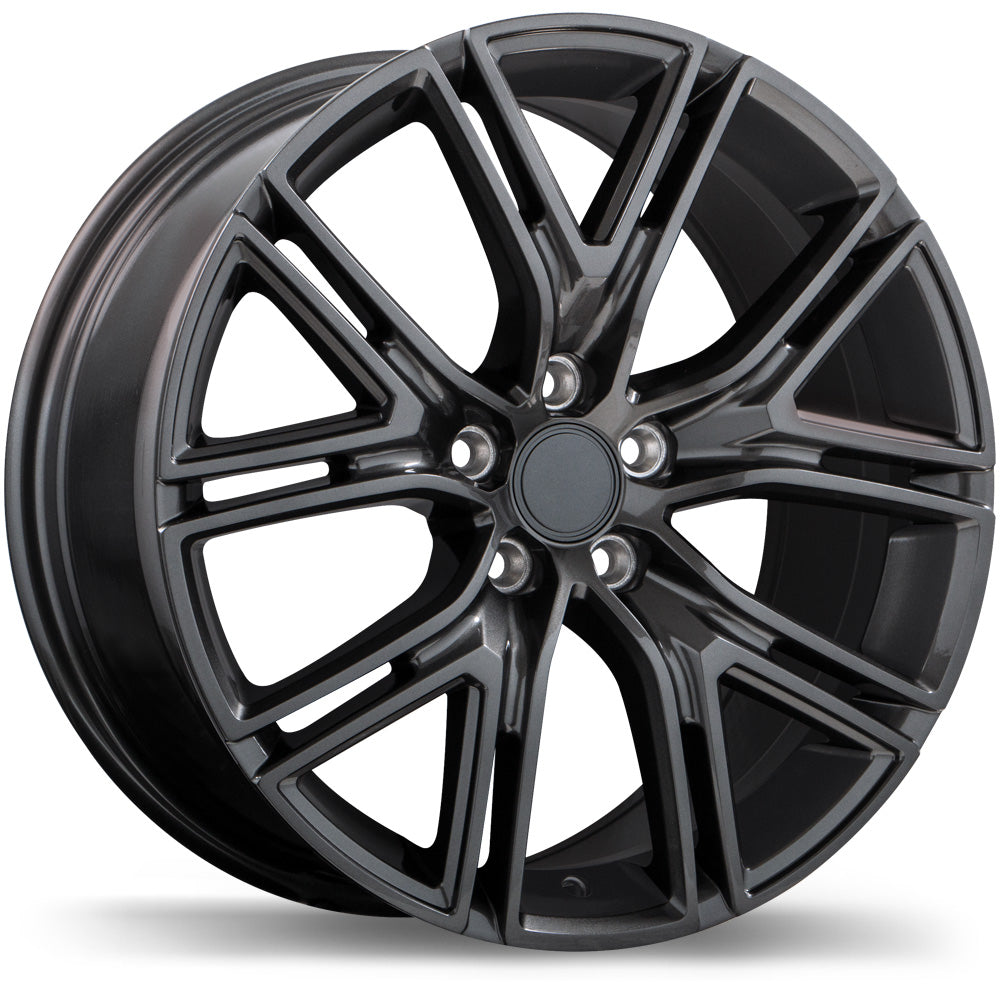 Replika R222 Gloss Gunmetal 5x108 18x8.0  et50 67.1