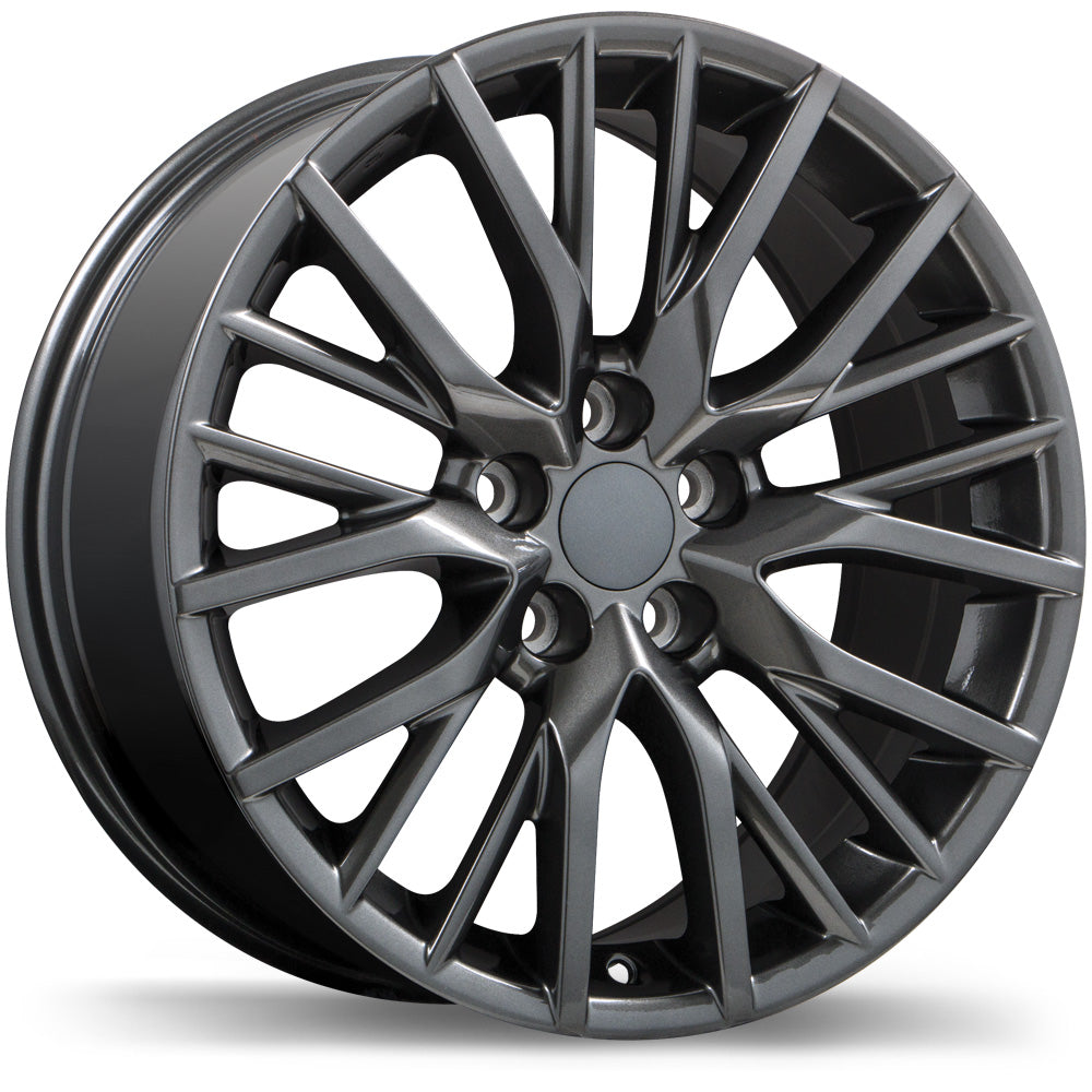Replika R224 Gloss Gunmetal 5x114.3 18x8.0  et30 60.1