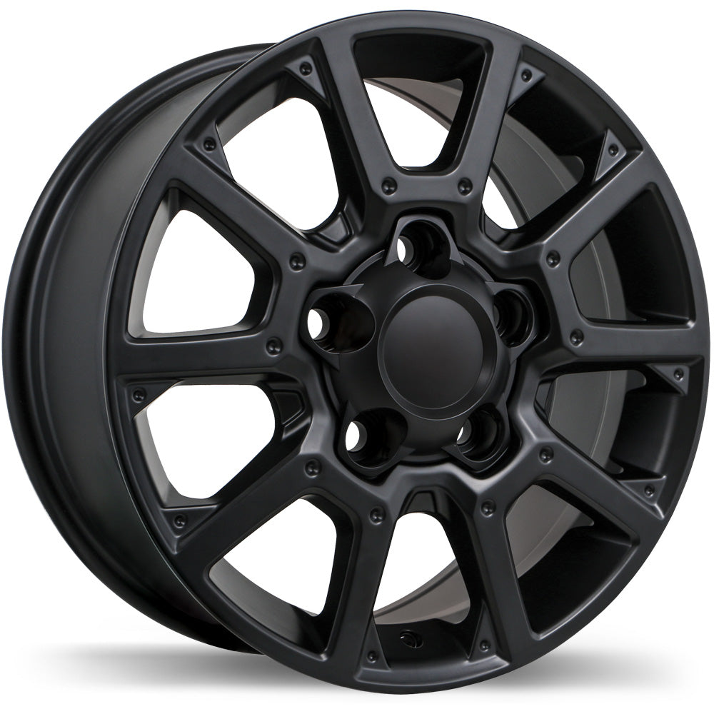 Replika R226 Satin Black 5x150 18x8.0  et60 110.1