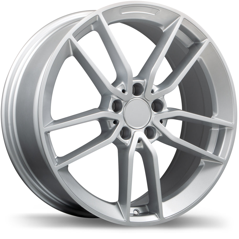 Replika R234 Gloss Silver 5x112 19x8.0  et33 66.5