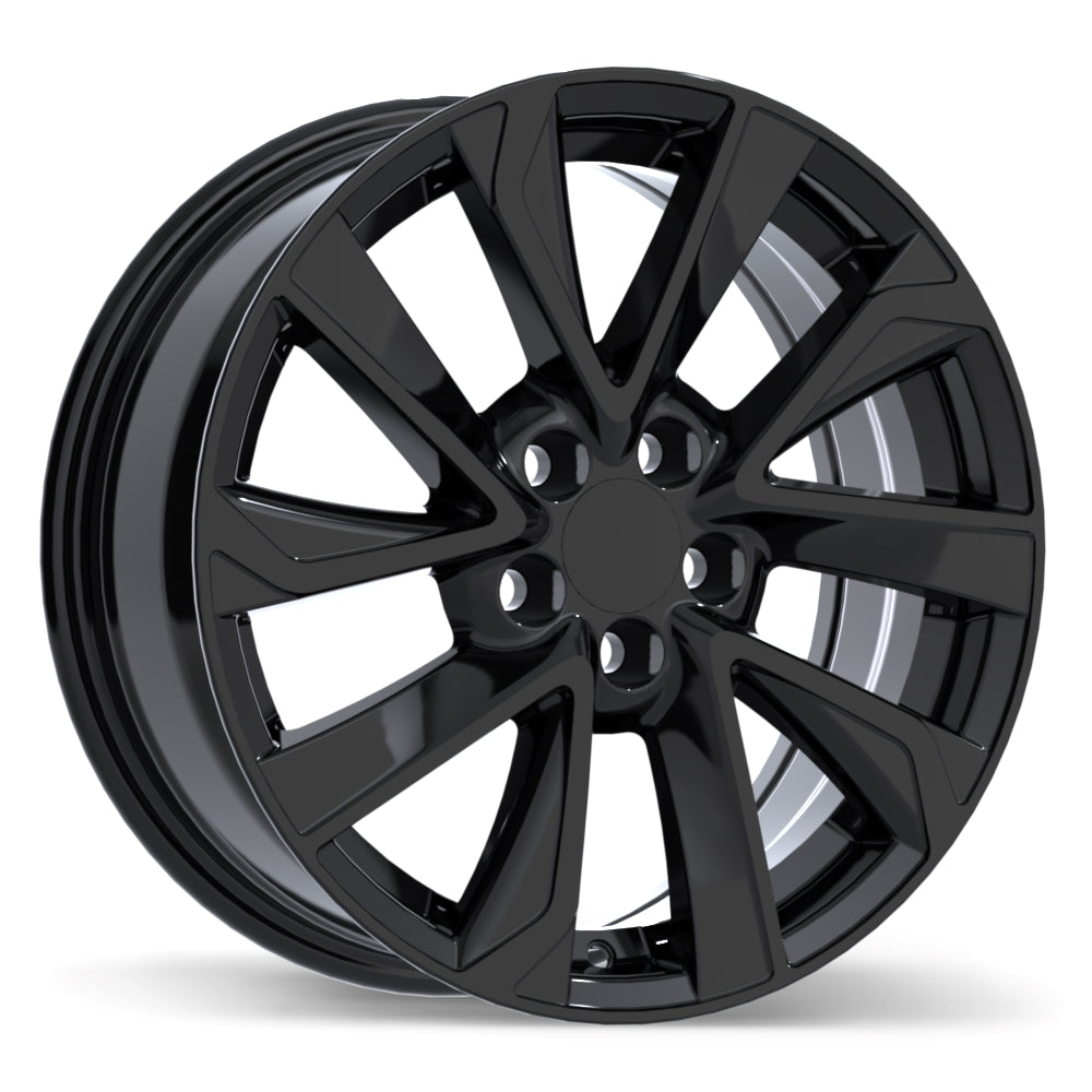 Replika R240 Gloss Black 5x100 16x6.5  et39 54.1