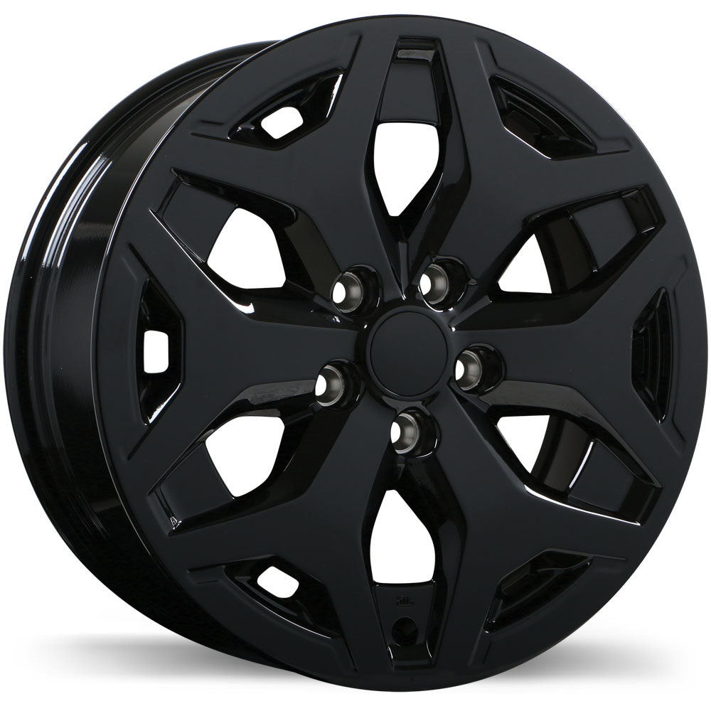 Replika R254 Gloss Black 5x114.3 17x7.0  et48 56.1