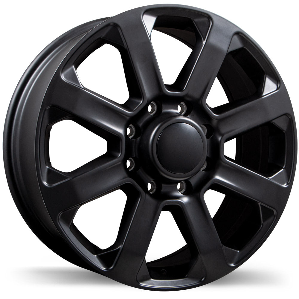 Replika R261 Satin Black 8x165.1 20x8.0  et54 121.1