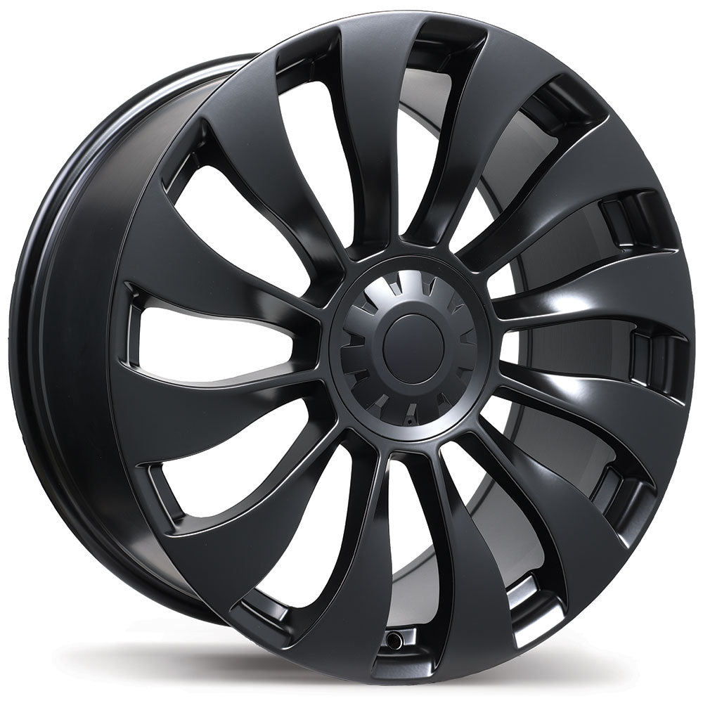 Replika R263 Satin Black 5x114.3 20x8.5  et35 70.2
