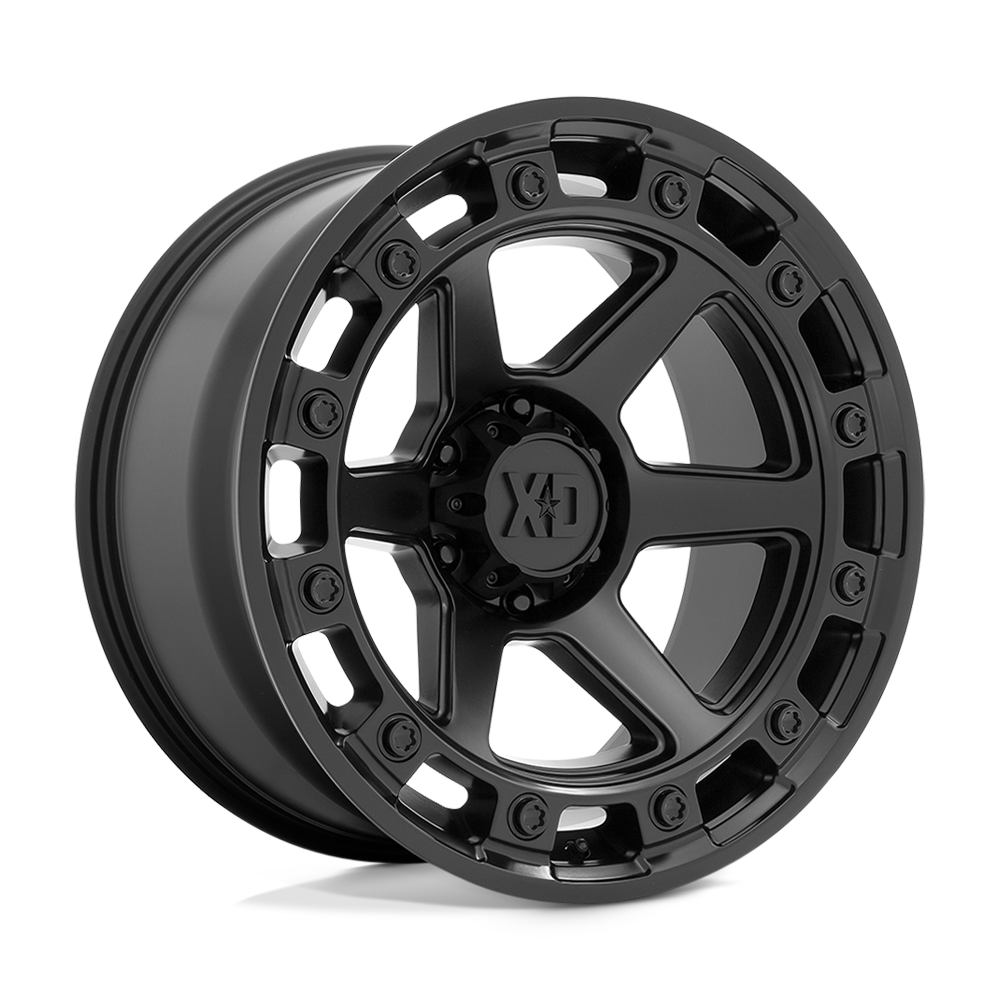 XD XD862 RAID SATIN BLACK 20X10 6x139.7 et-18 106.1
