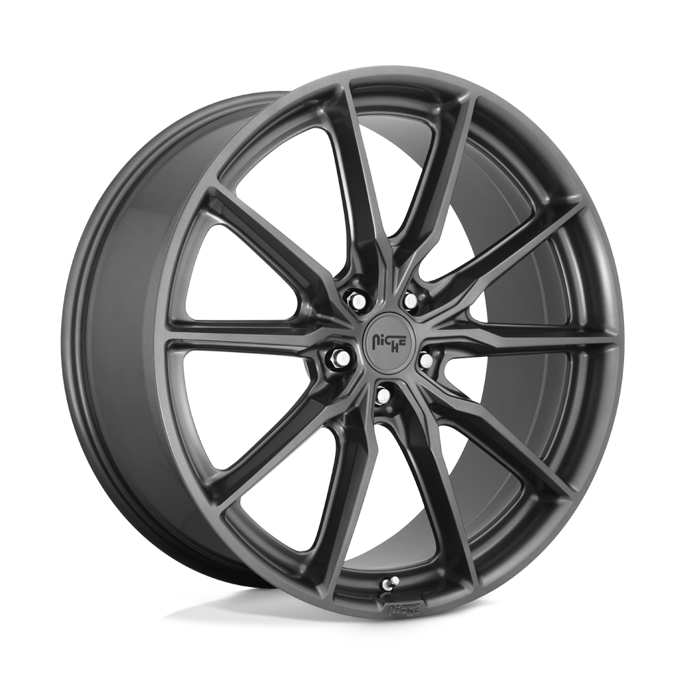 Niche 1PC M239 RAINIER MATTE ANTHRACITE 22X9 5x108 et38 72.56