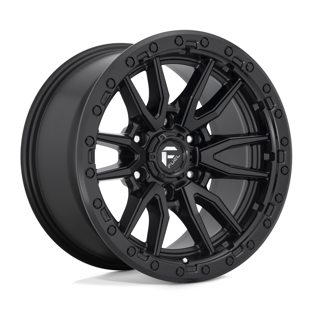Fuel 1PC D679 REBEL MATTE BLACK 20X9 8x180 et1 124.2