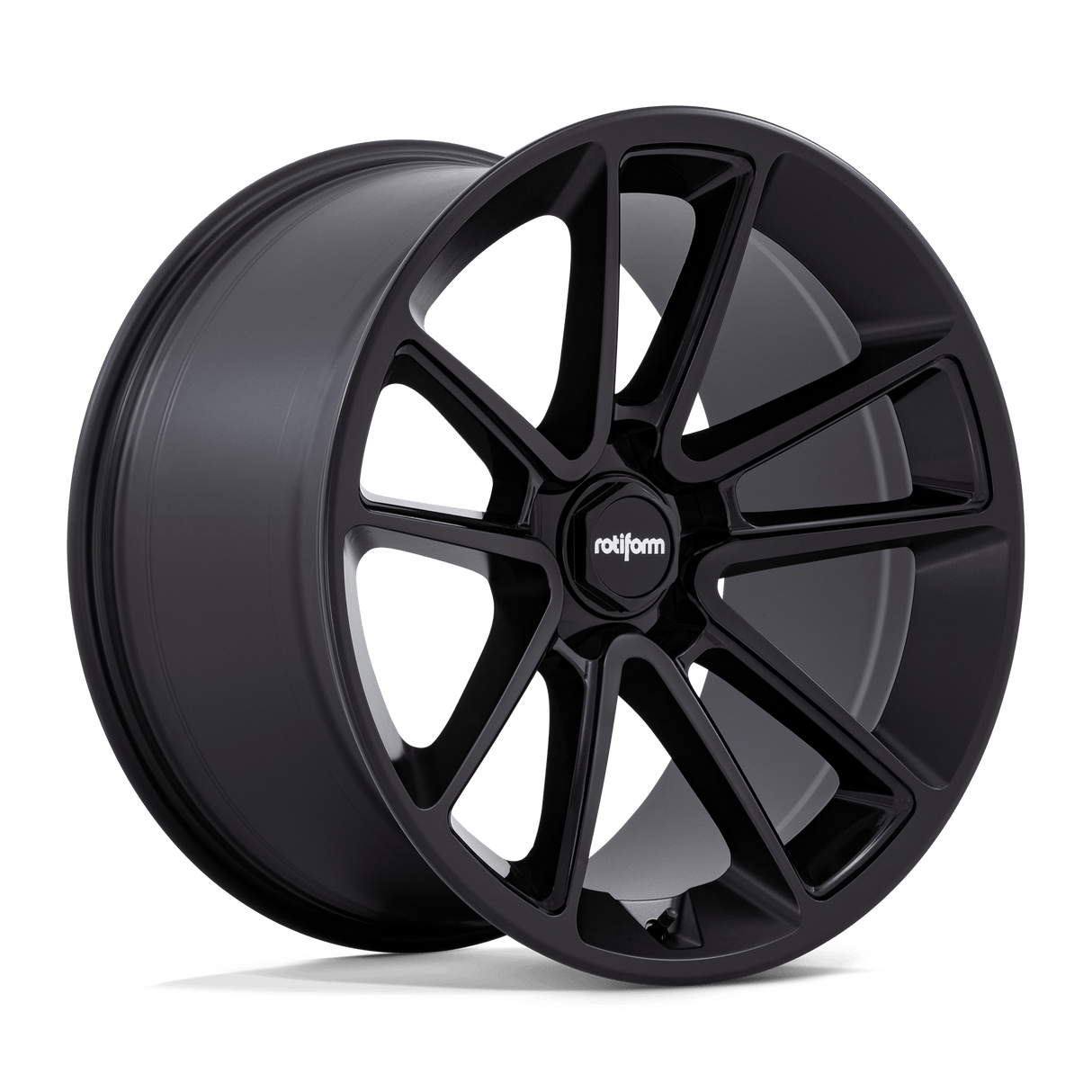 Rotiform R194 BTL MATTE BLACK W/ BLACK CAP 22X11 5x112 et20 66.56