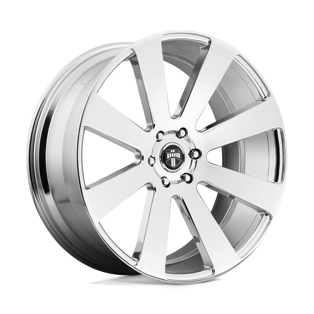 DUB 1PC S131 8-BALL CHROME PLATED 24X10 6x139.7 et20 78.1