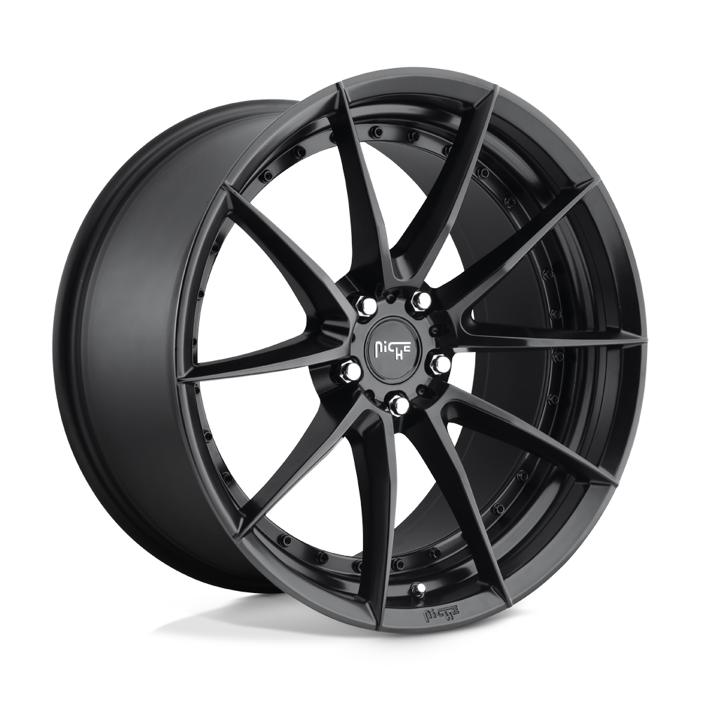 Niche 1PC M196 SECTOR MATTE BLACK 19X9.5 5x120 et40 72.56