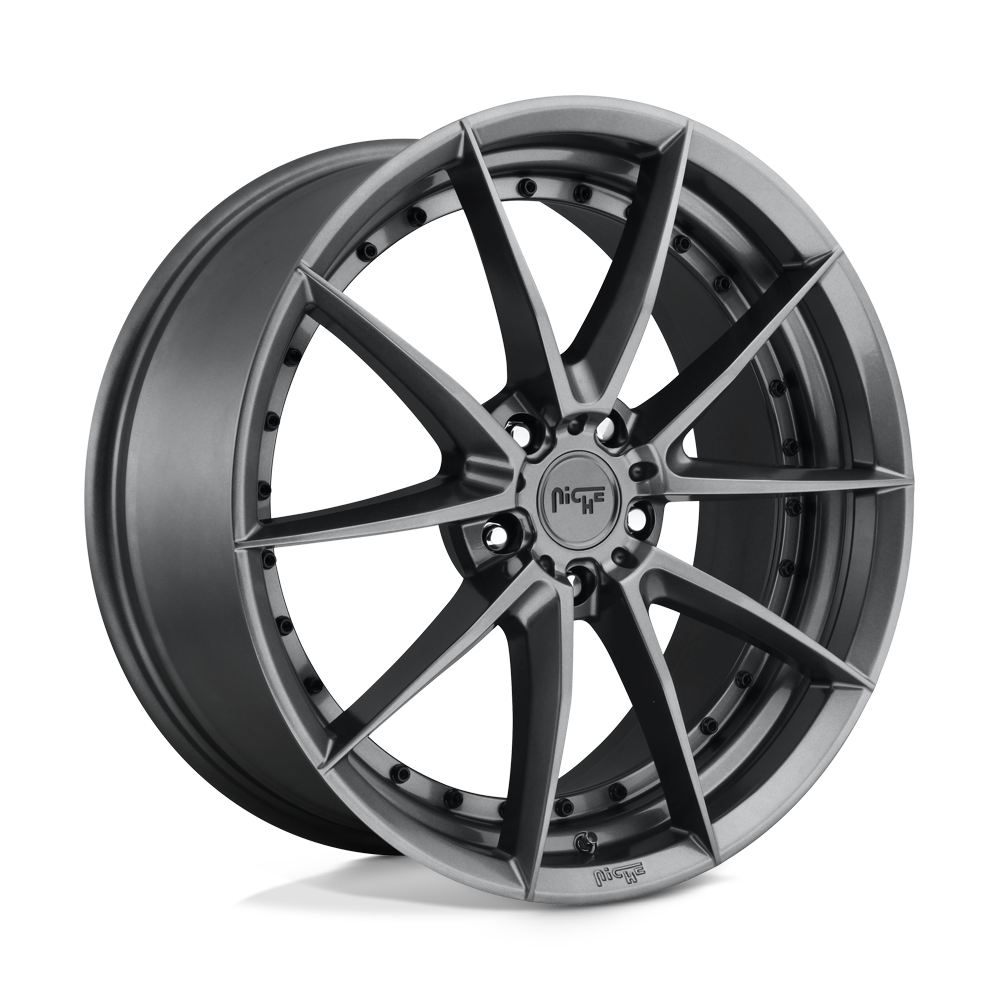 Niche 1PC M197 SECTOR GLOSS ANTHRACITE 20X9 5x112 et38 66.56