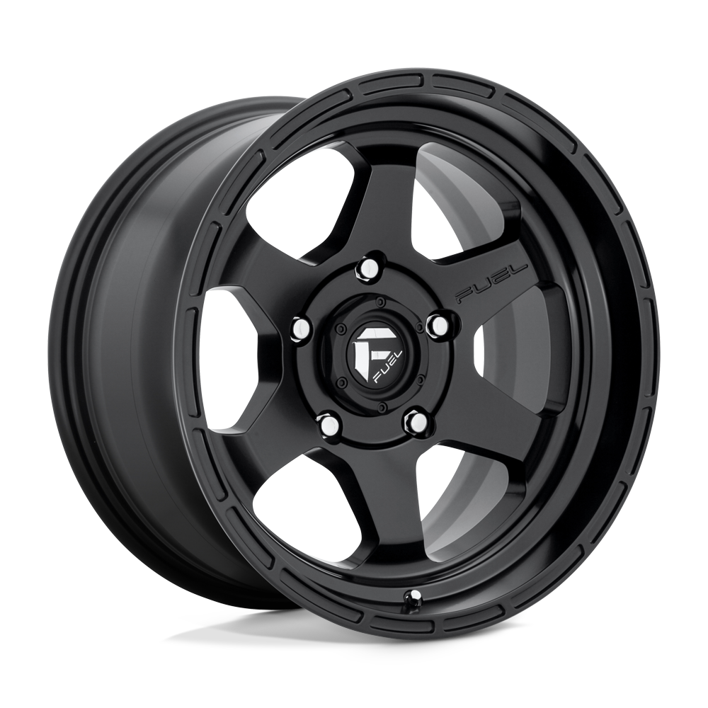 Fuel 1PC D664 SHOK MATTE BLACK 20X9 5x127 et1 71.5