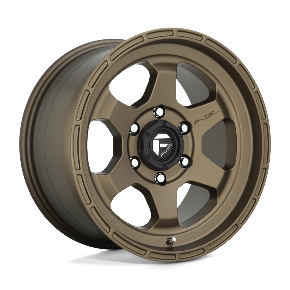 Fuel 1PC D666 SHOK MATTE BRONZE 17X9 6x139.7 et20 106.1