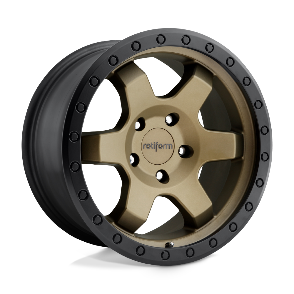 Rotiform R150 SIX-OR MATTE BRONZE BLACK BEAD RING 17X9 6x135 et1 87.1