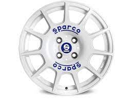 SPARCO TERRA WHITE BLUE LETTERING